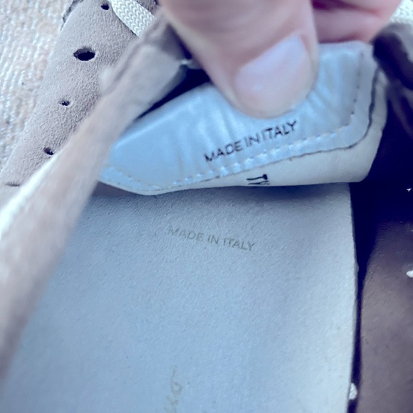 Salvadore Ferragamo Size 7 Mens Grey Suede Sneakers - Picture 4 of 7